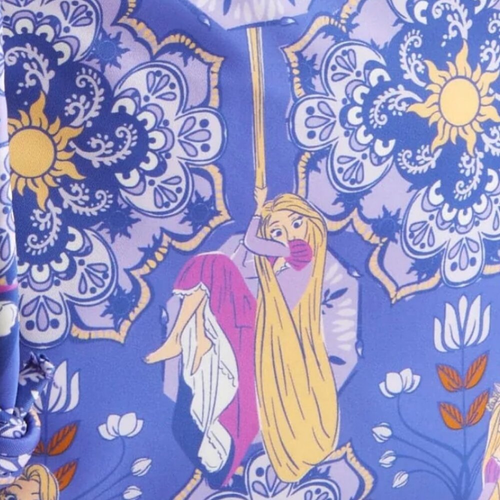 Vera Bradley Disney Rapunzel Tangled Mini Original Tote Crossbody NWT - Picture 5 of 6